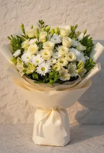 Lisianthus Căldură Albă