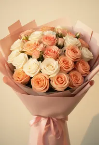 Ombre Cream Peach
