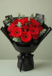 Gerbera Roșie Încântare