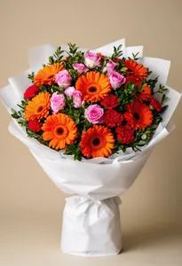 Gerbera Sclipire Portocalie