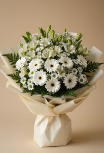Gerbera Champagne