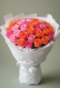 Coral ombre ombré Romantic