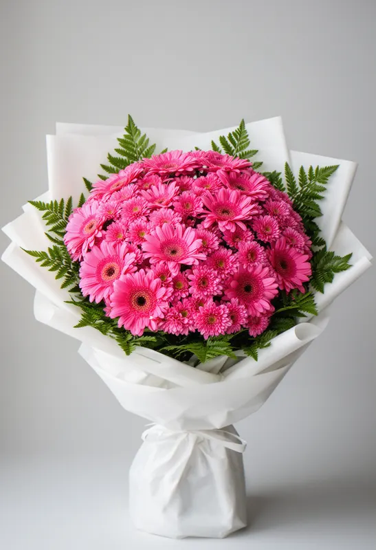 Gerbera Roz Serenă