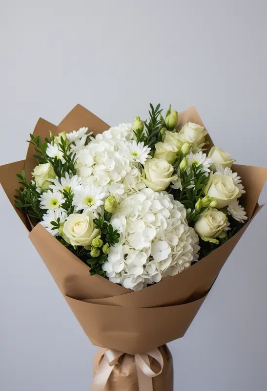 Hortensie Champagne