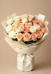 Cream Peach Nuntă