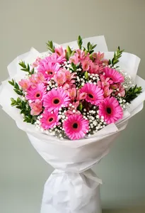 Gerbera Dorință Roz