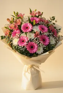 Gerbera Dorință Pastel