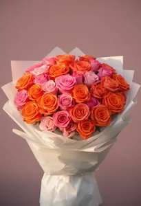 Coral ombre Romantică