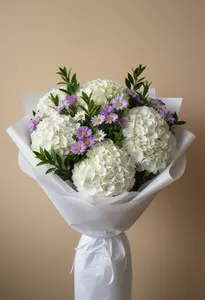 Hortensie Albă Serenă