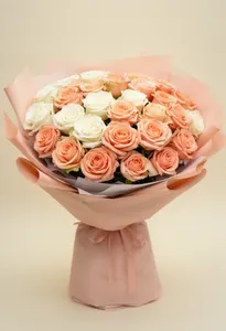 Cream Peach Ombré