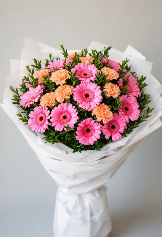 Gerbera Vrăjitoare Roz