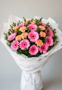 Gerbera Vrăjitoare Roz