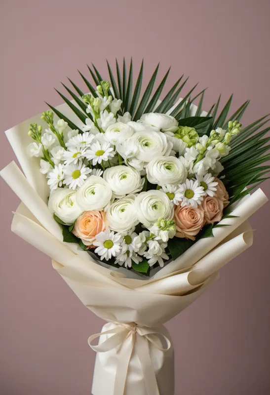 Ranunculus Nupțial Alb