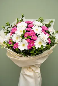 Gerbera Albă Festivă