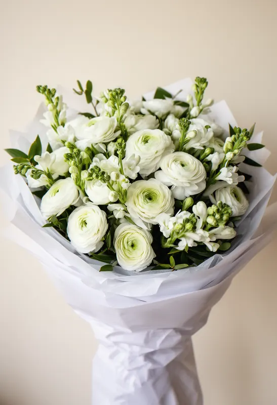 Ranunculus Alba Verde