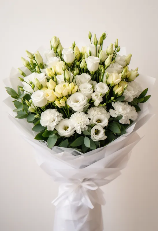 Lisianthus Vis Alb