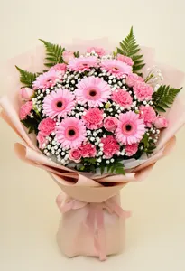 Gerbera Romantă