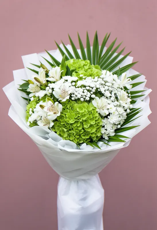Hortensie Verde Nuntă