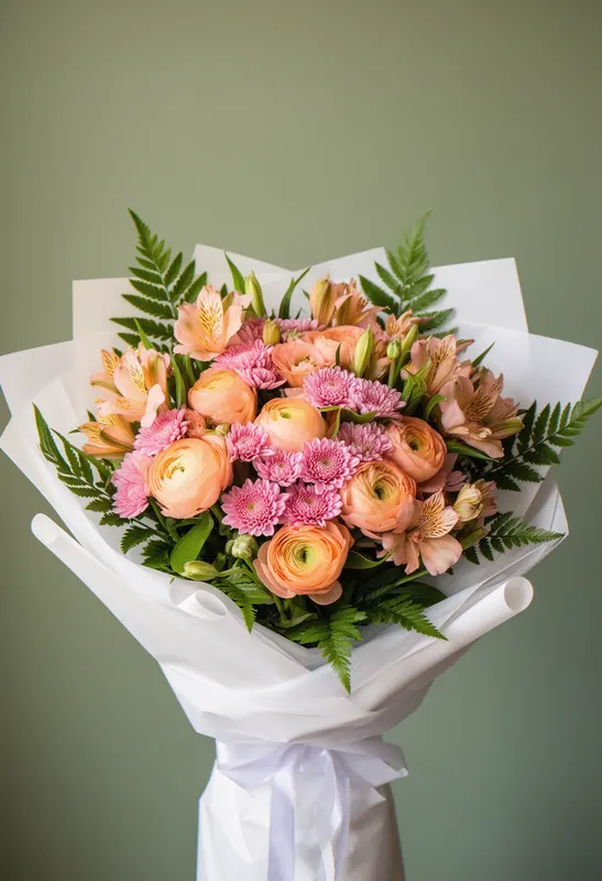 Ranunculus piersică Nuanță