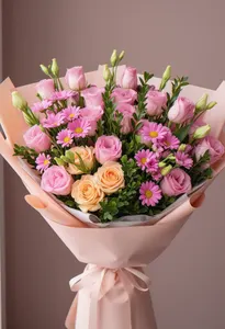 Lisianthus Eleganță Roz