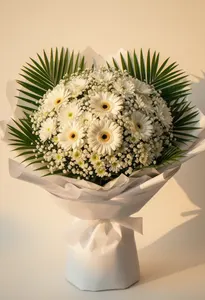 Gerbera Nuntă Verde