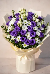 Lisianthus Liniște Purpură
